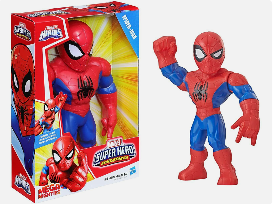 SuperHero Adventures SpiderMan 10 inch Action Figure